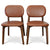 Elegant Brown Leather Dining Chairs for Dining Spaces