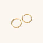 Load image into Gallery viewer, Zephy Twisted Hoop Earrings
