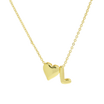 Load image into Gallery viewer, Elegant Statement Love Letter Initial Necklace
