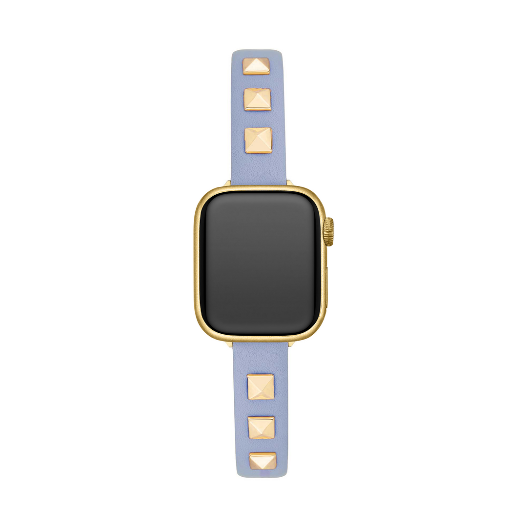 Modern Leather Studded Apple Watch Bands for Women