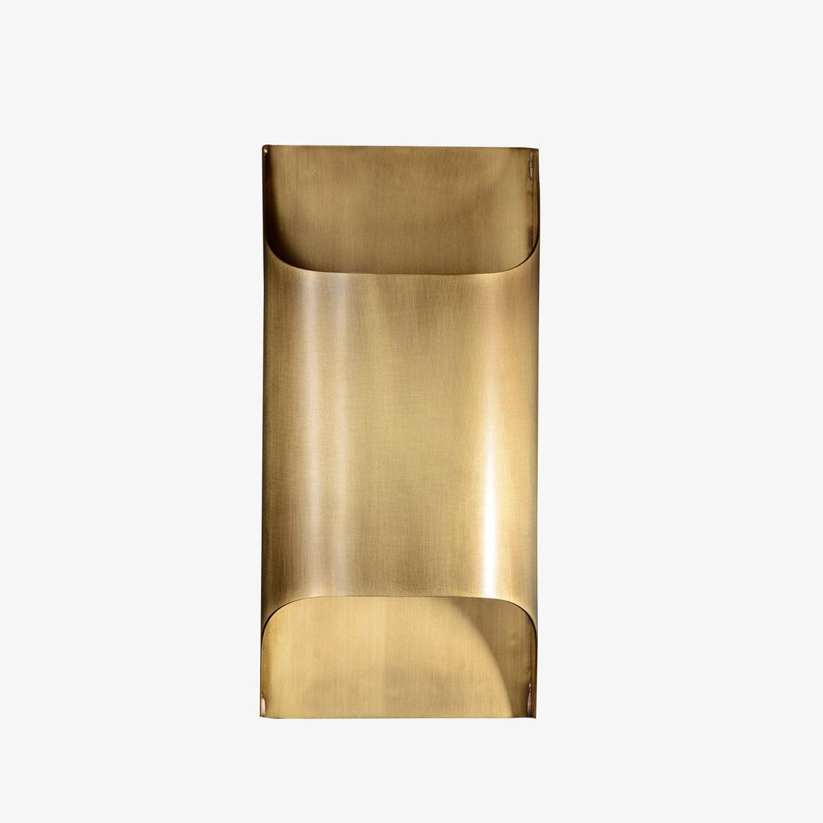 Circular Brass Nordic Inspired Wall Sconce