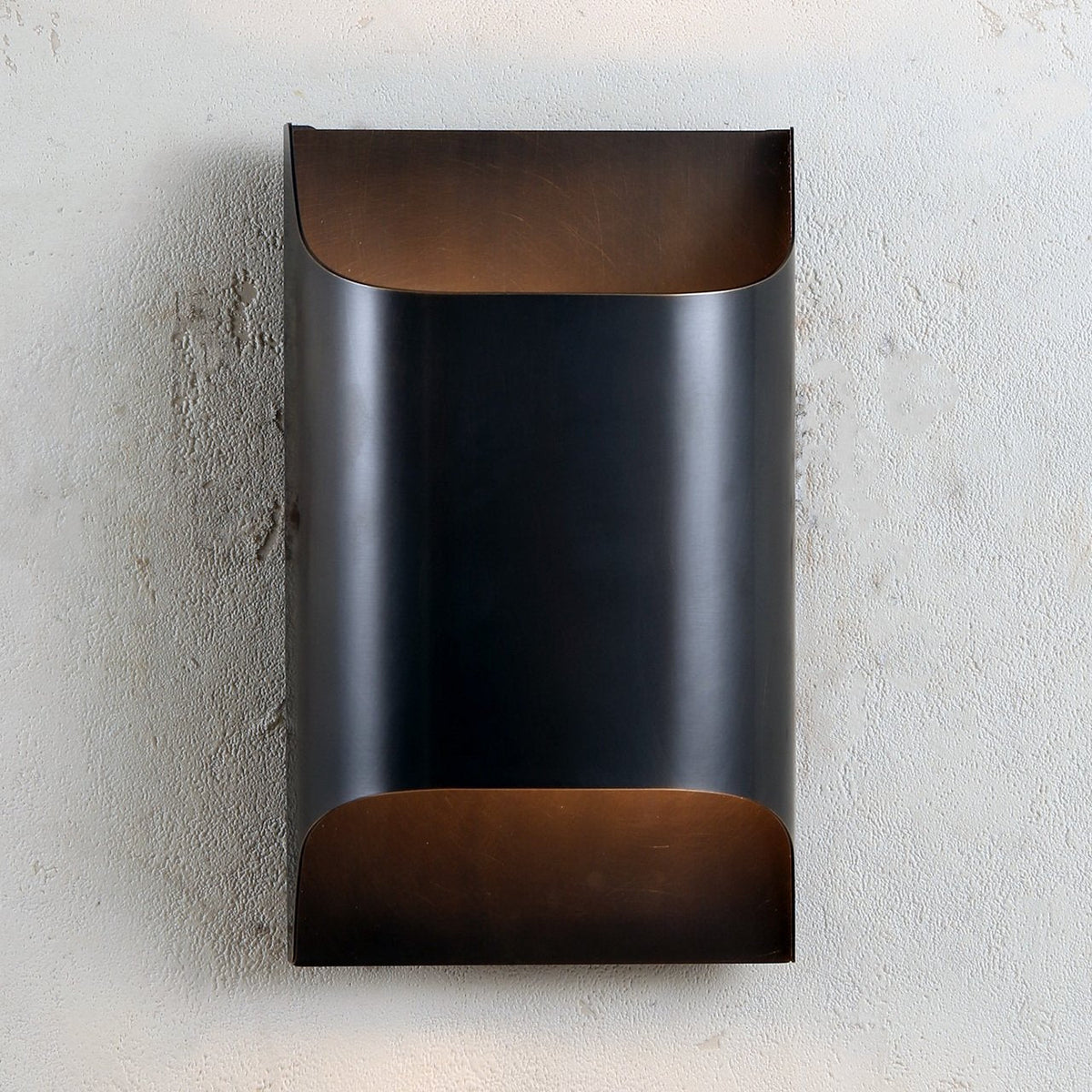 Circular Brass Nordic Inspired Wall Sconce