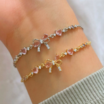 Load image into Gallery viewer, Dainty Bow Bond Bracelets
