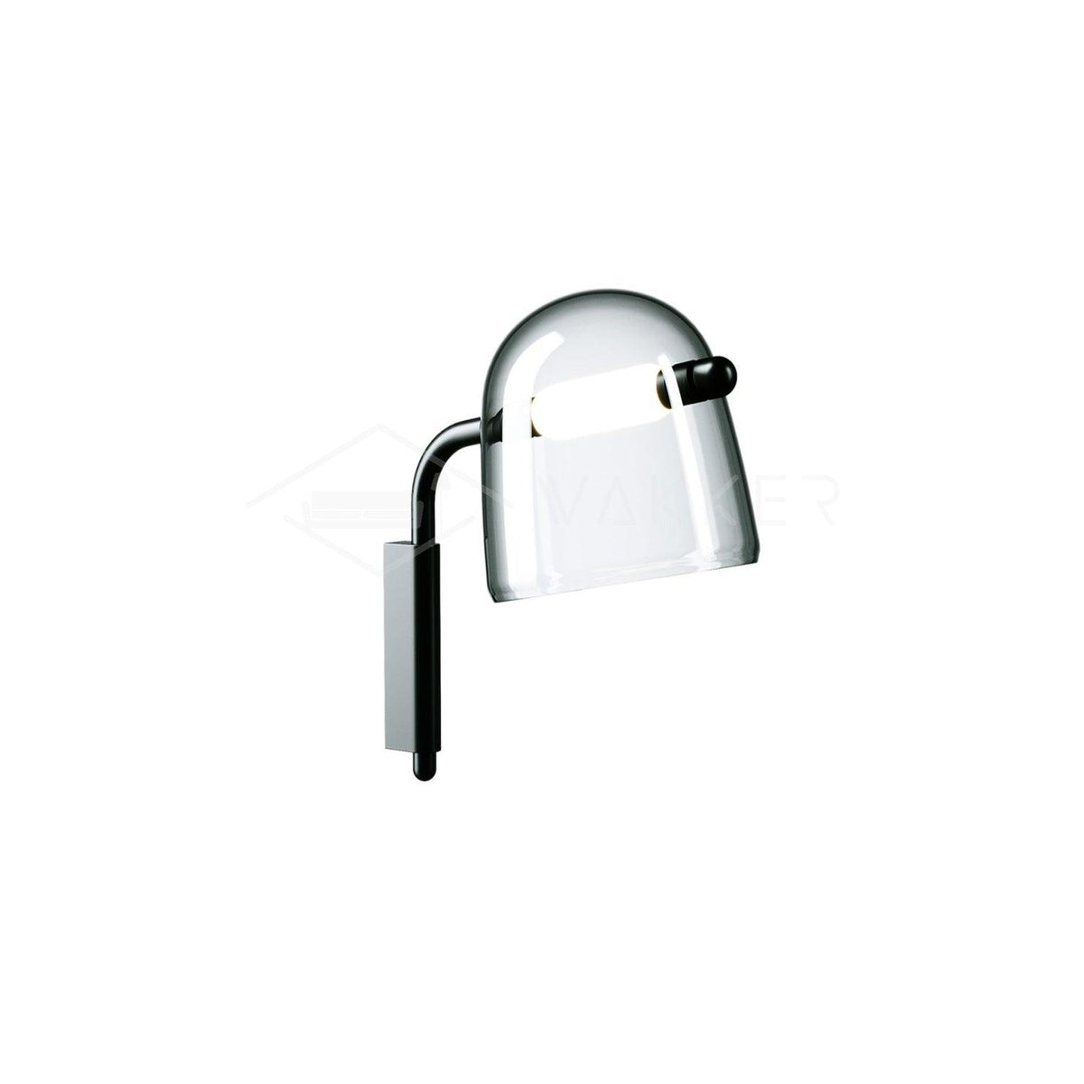 Tubular Handblown Glass Contemporary Wall Light