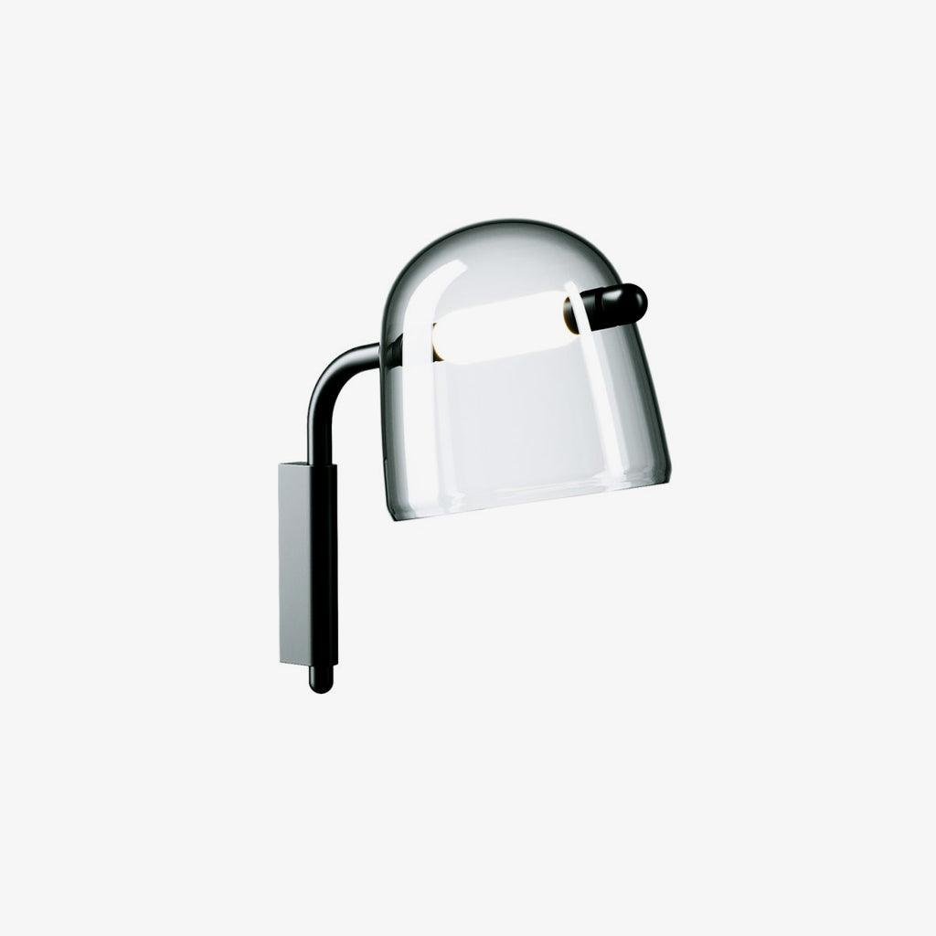 Tubular Handblown Glass Contemporary Wall Light