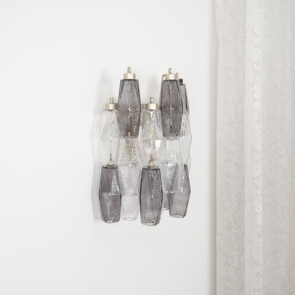 Rhombus Artisan Handblown Glass Wall Lamp