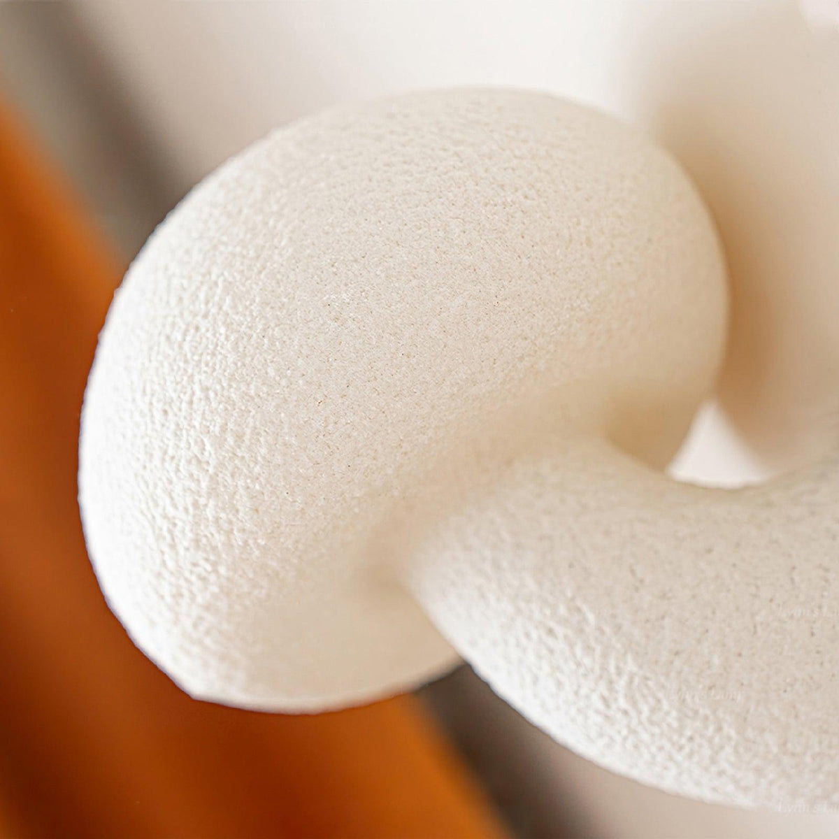 Mushroom Resin Contemporary Ambient Wall Lamp