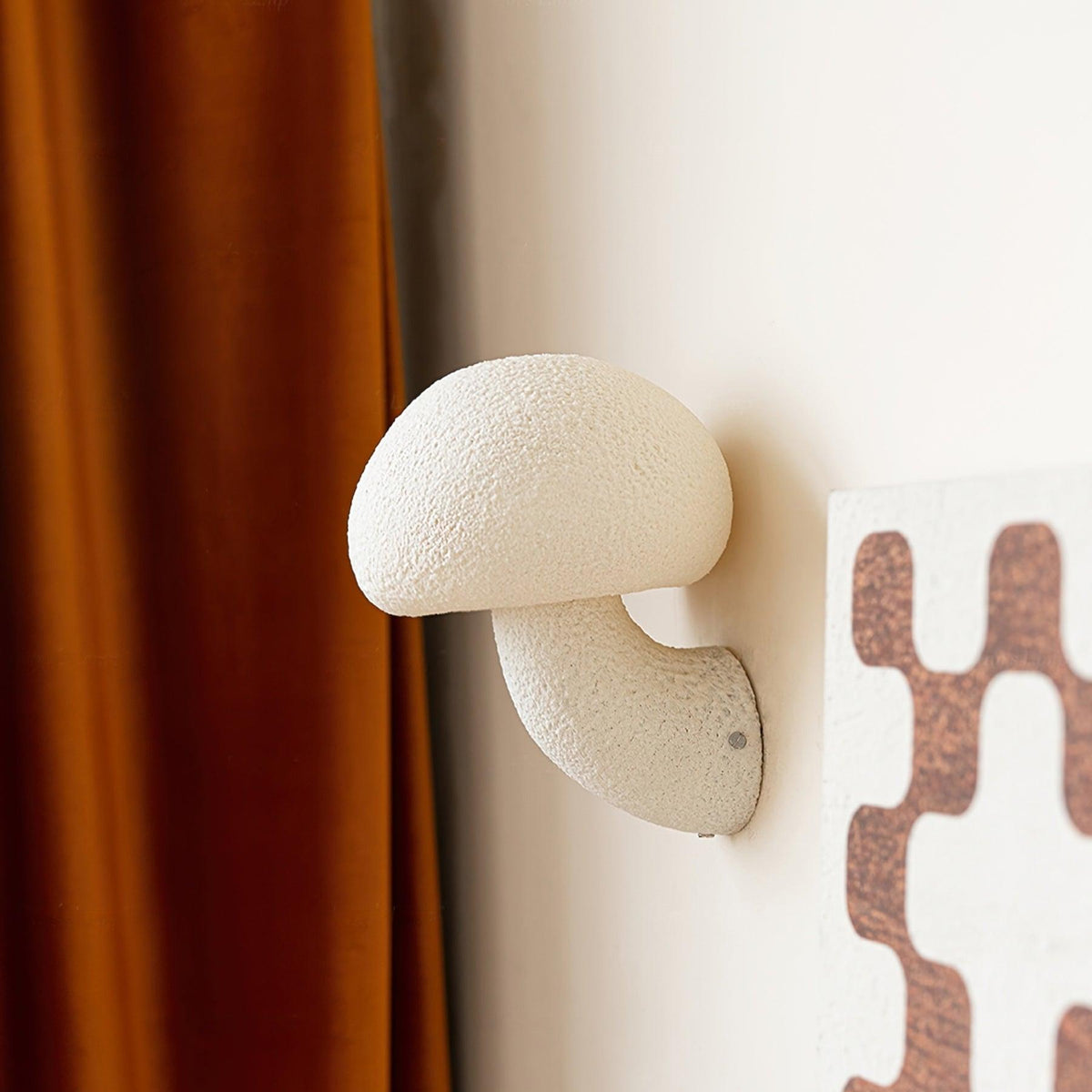 Mushroom Shaped Contemporary Wall Sconce