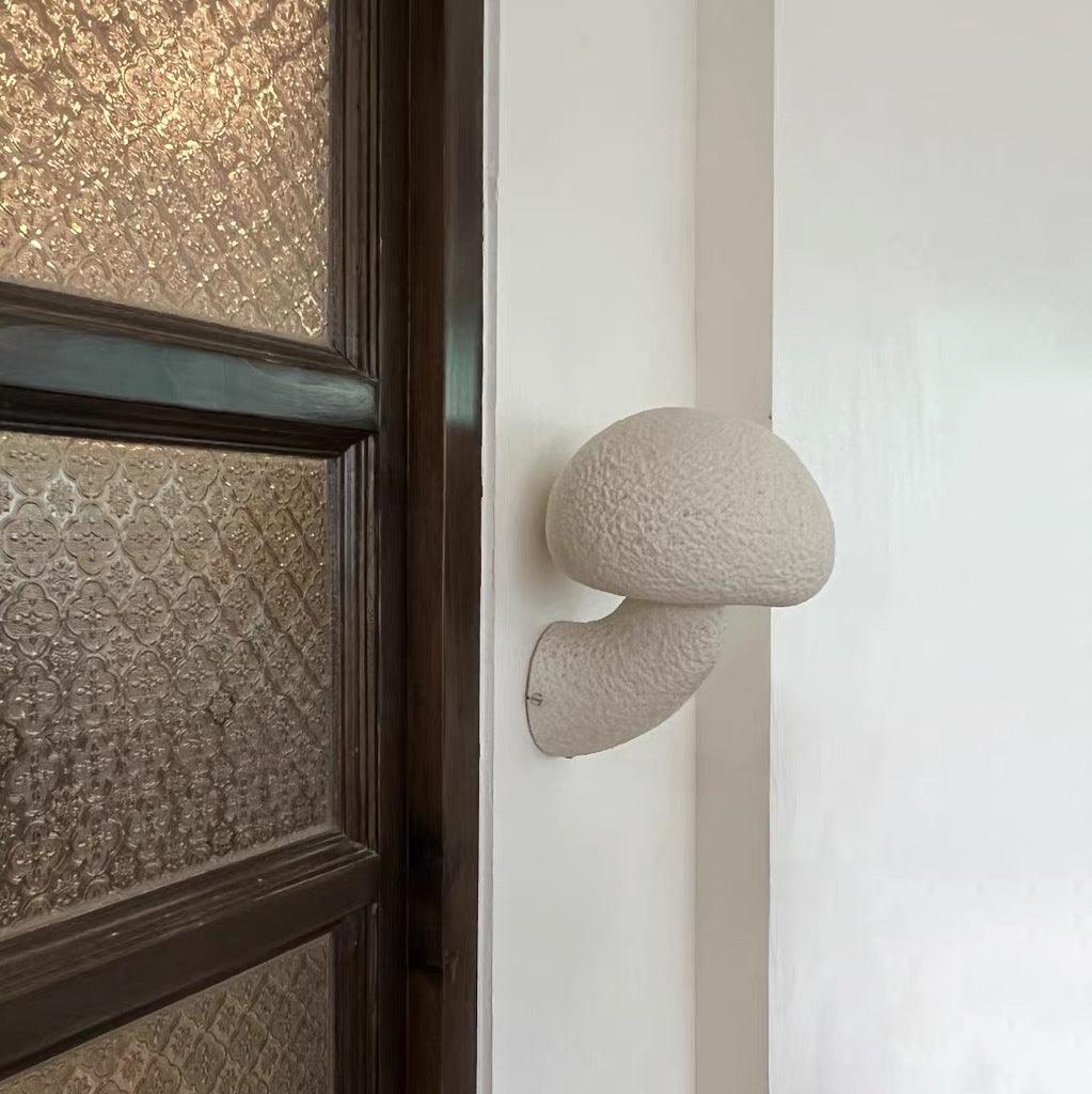 Mushroom Resin Contemporary Ambient Wall Lamp