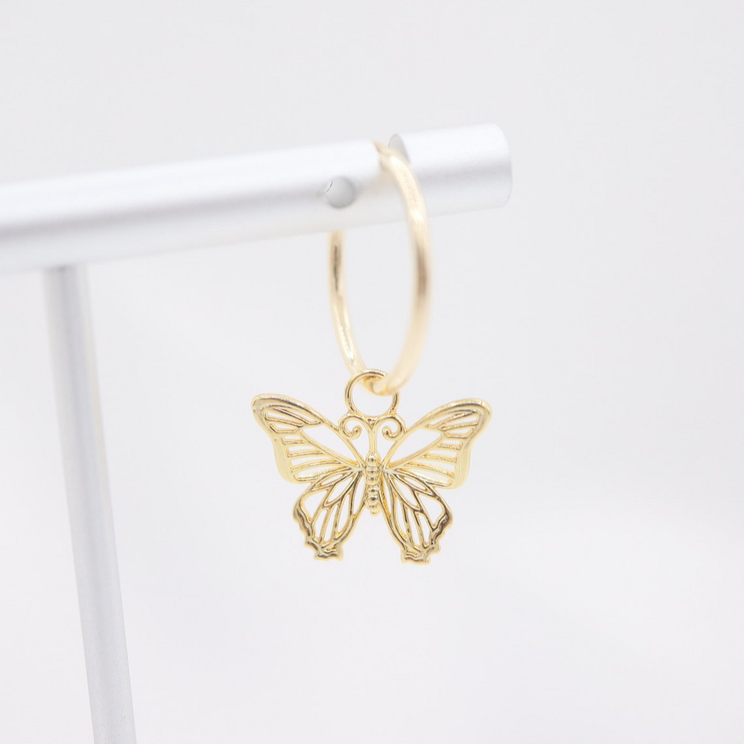 Butterfly Earrings Hollow Butterfly Dangle