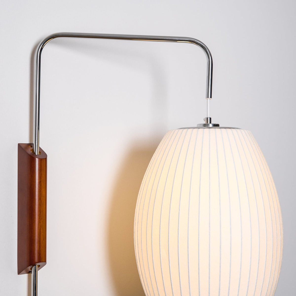 Spherical Contemporary Wall Sconce Swivel Arm