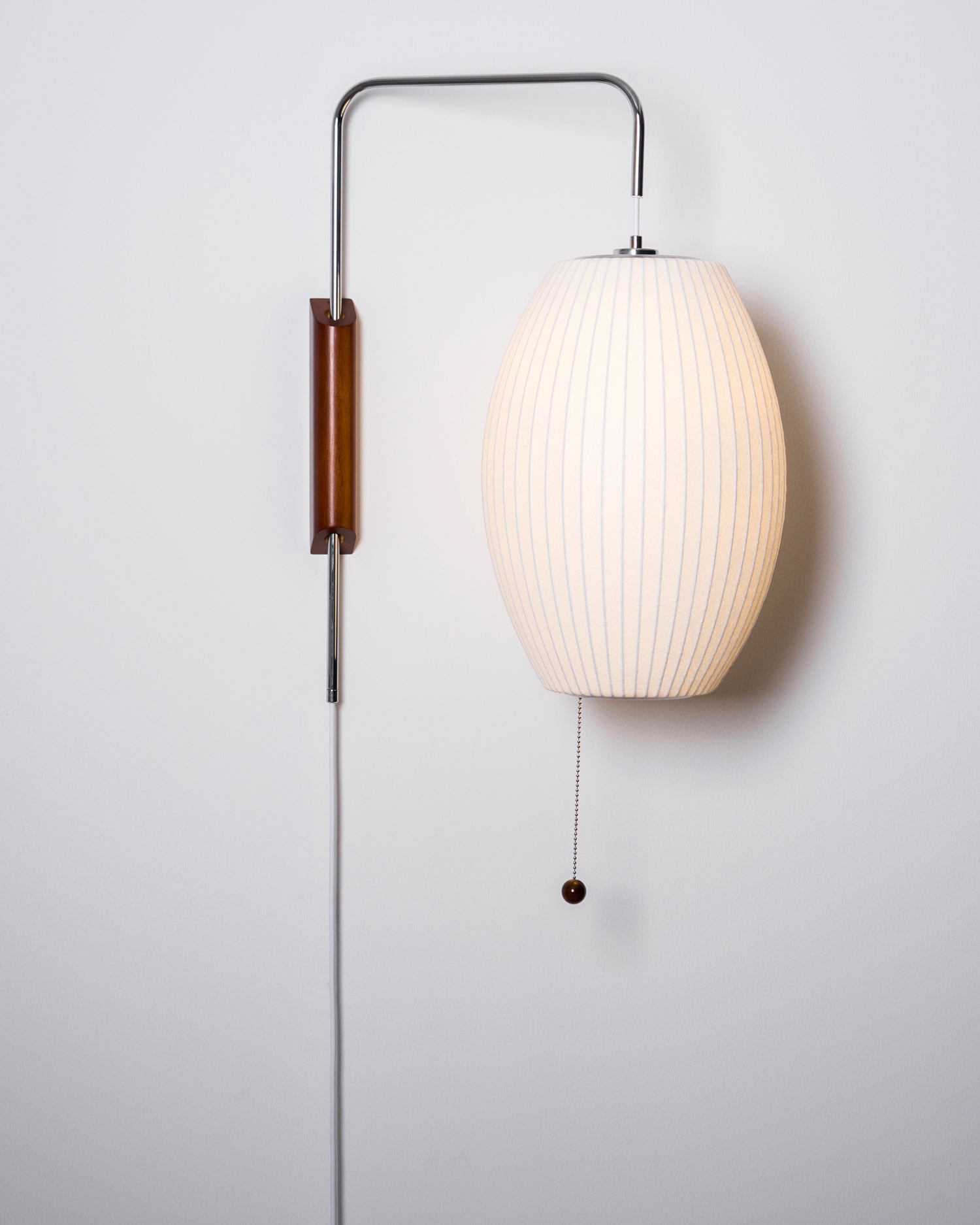 Spherical Contemporary Wall Sconce Swivel Arm