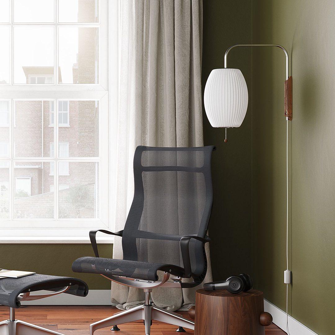 Spherical Contemporary Wall Sconce Swivel Arm