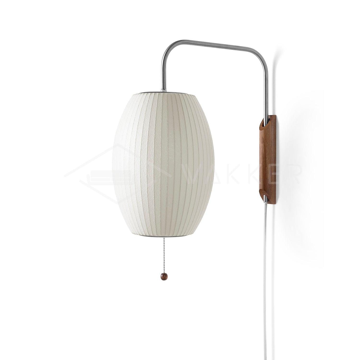 Spherical Contemporary Wall Sconce Swivel Arm