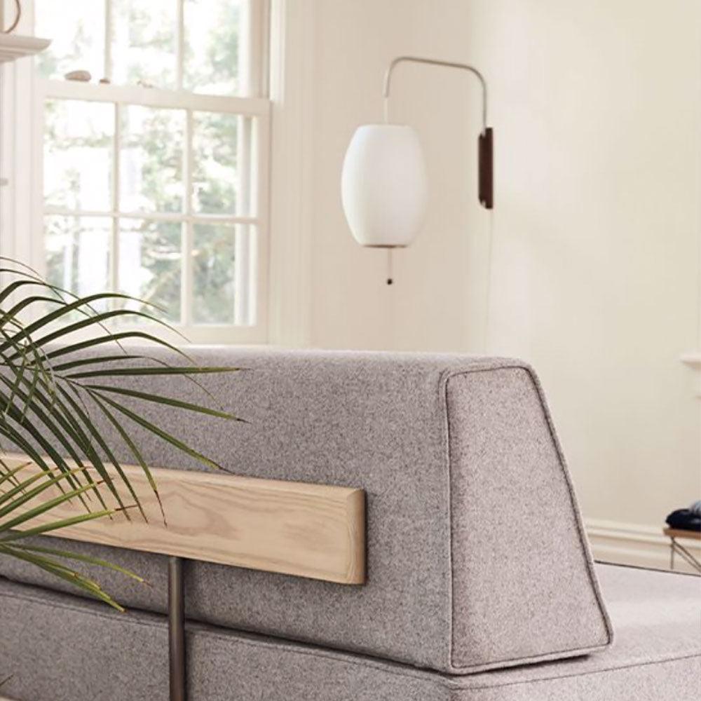 Spherical Contemporary Wall Sconce Swivel Arm