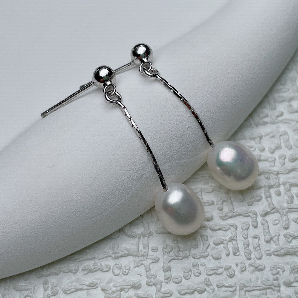 Classic Pearl Drop Earrings