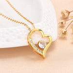 Load image into Gallery viewer, Eternal Rose Box "To My Love" With Diamond Heart Necklace

