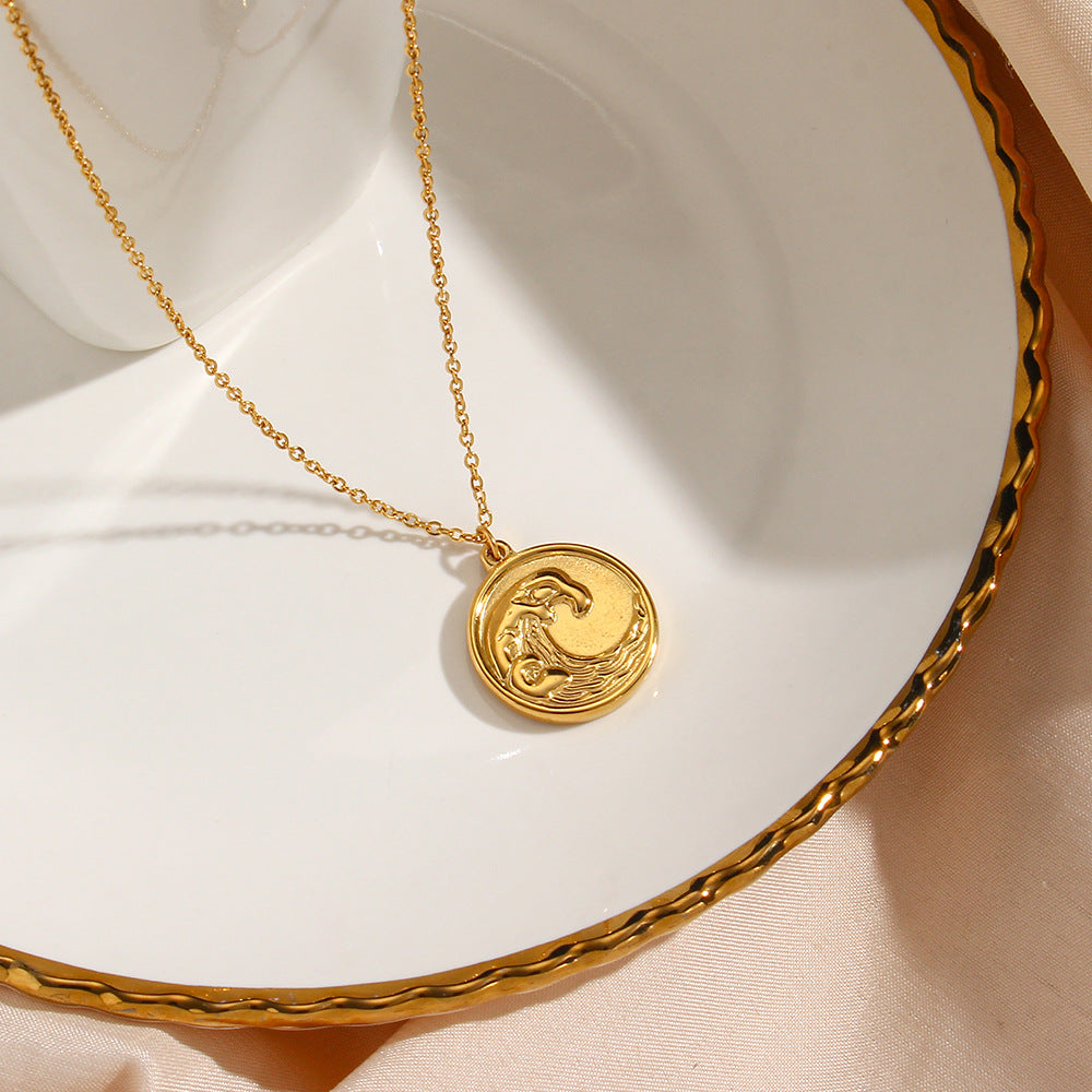 Delilah Ocean Pendant Necklace