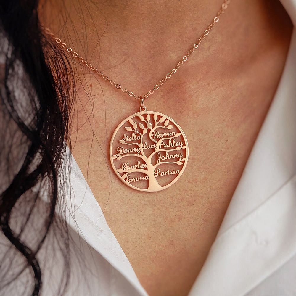 The Personalized Legacy Emblem Pendant Necklace