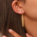 Load image into Gallery viewer, Faith Fishtail Earrings
