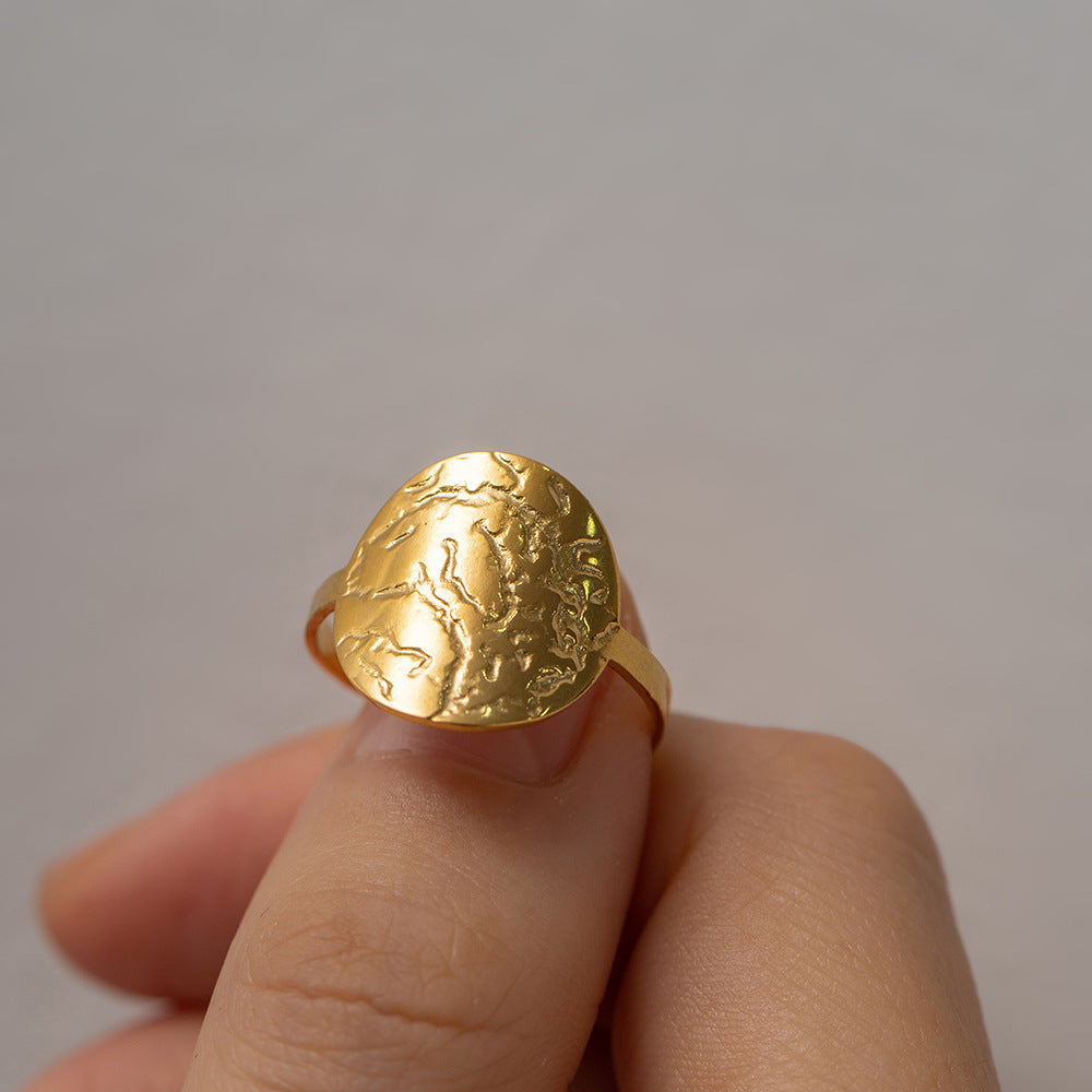 Sabrina Gold Piece Ring