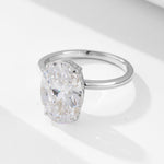 Load image into Gallery viewer, S925 2pc 4.5CT Solitare Oval Ring

