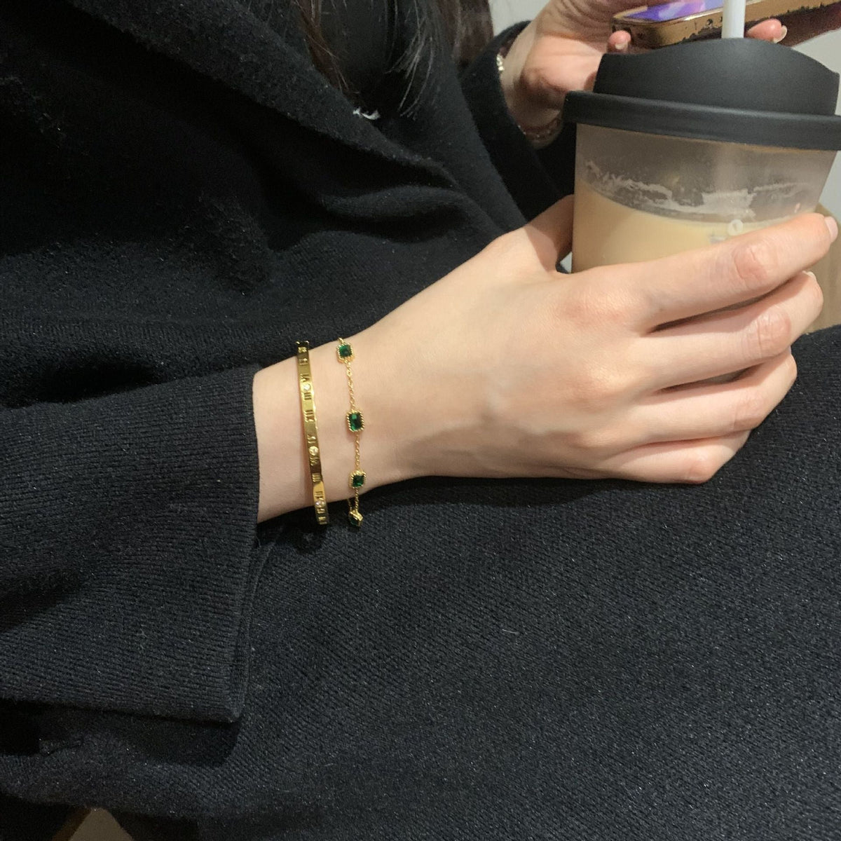 Erin green bracelet