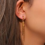 Load image into Gallery viewer, Faith Fishtail Earrings
