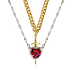 Load image into Gallery viewer, Prince &amp; Princess Couples Necklace Set
