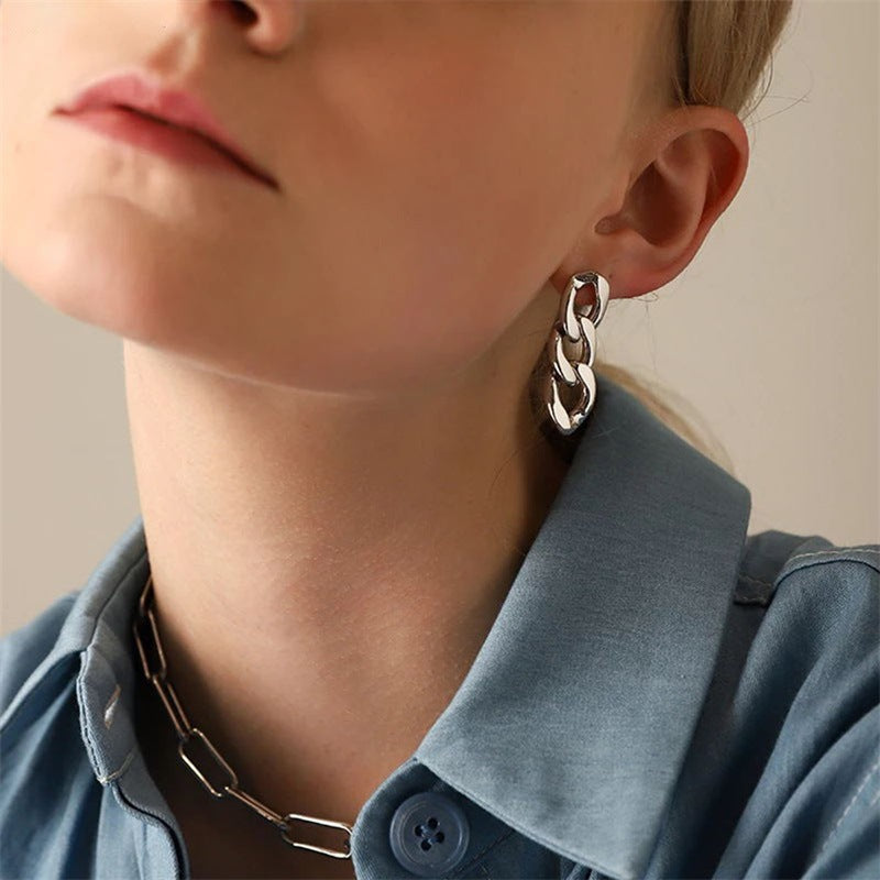 Lee Gold Chain Earring