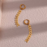 Load image into Gallery viewer, Faith Fishtail Earrings
