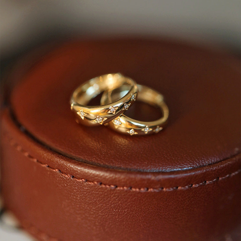 Romantic Drop Earrings in Gold and Silver