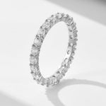 Load image into Gallery viewer, S925 2pc 4.5CT Solitare Oval Ring
