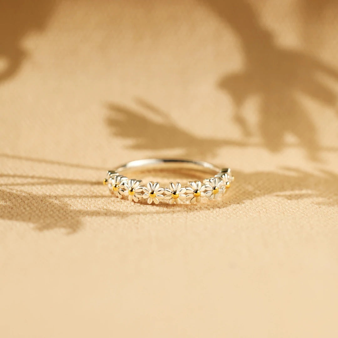 Luxurious Flower Statement Ring
