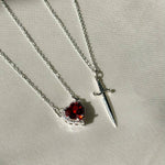Load image into Gallery viewer, Prince &amp; Princess Couples Necklace Set
