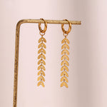 Load image into Gallery viewer, Faith Fishtail Earrings
