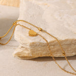 Load image into Gallery viewer, Rowena Gold Layered Anklet
