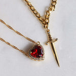 Load image into Gallery viewer, Prince &amp; Princess Couples Necklace Set
