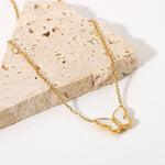 Load image into Gallery viewer, Butterfly Mother of Pearl Necklace
