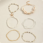 Load image into Gallery viewer, 7pc Boho Beach Bracelet Stack
