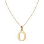Load image into Gallery viewer, 14k Sleek Serif Initial Necklace
