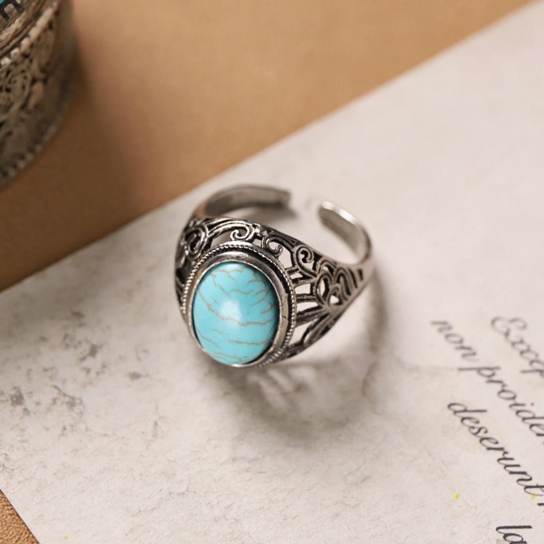 Classic Colourful Gemstone Stacking Ring