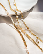 Load image into Gallery viewer, Freshwater Gold Chain Anklet

