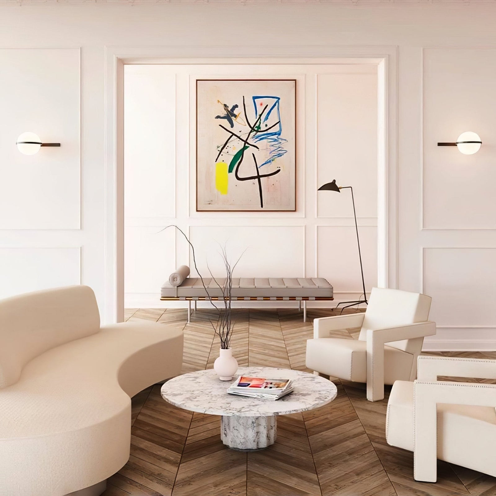 Spherical Contemporary Designer Wall Light