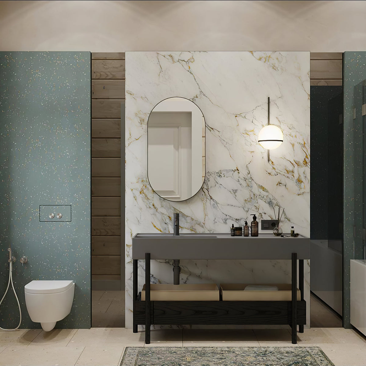 Spherical Contemporary Designer Wall Light