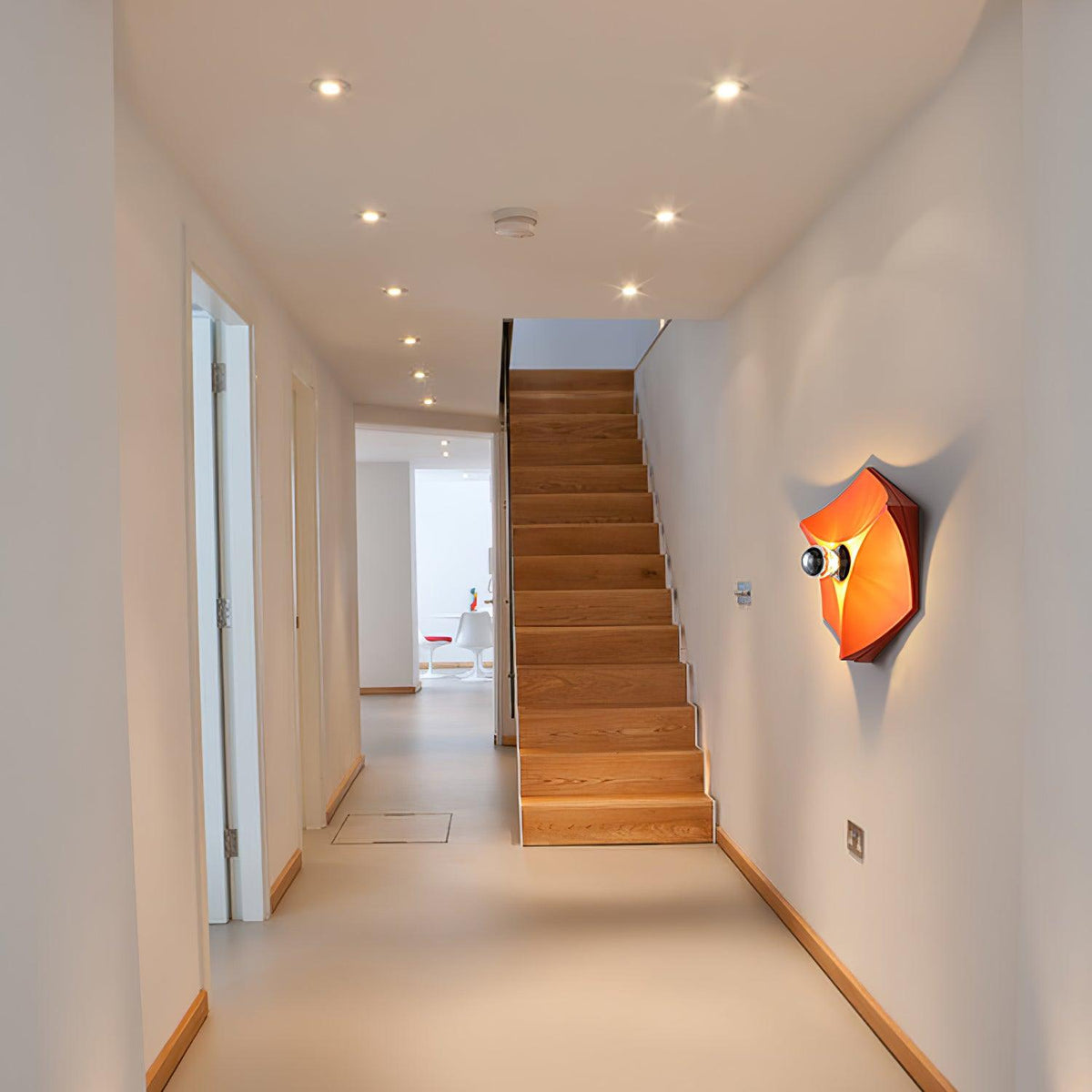 Pentagon Contemporary Polycarbonate Wall Lamp