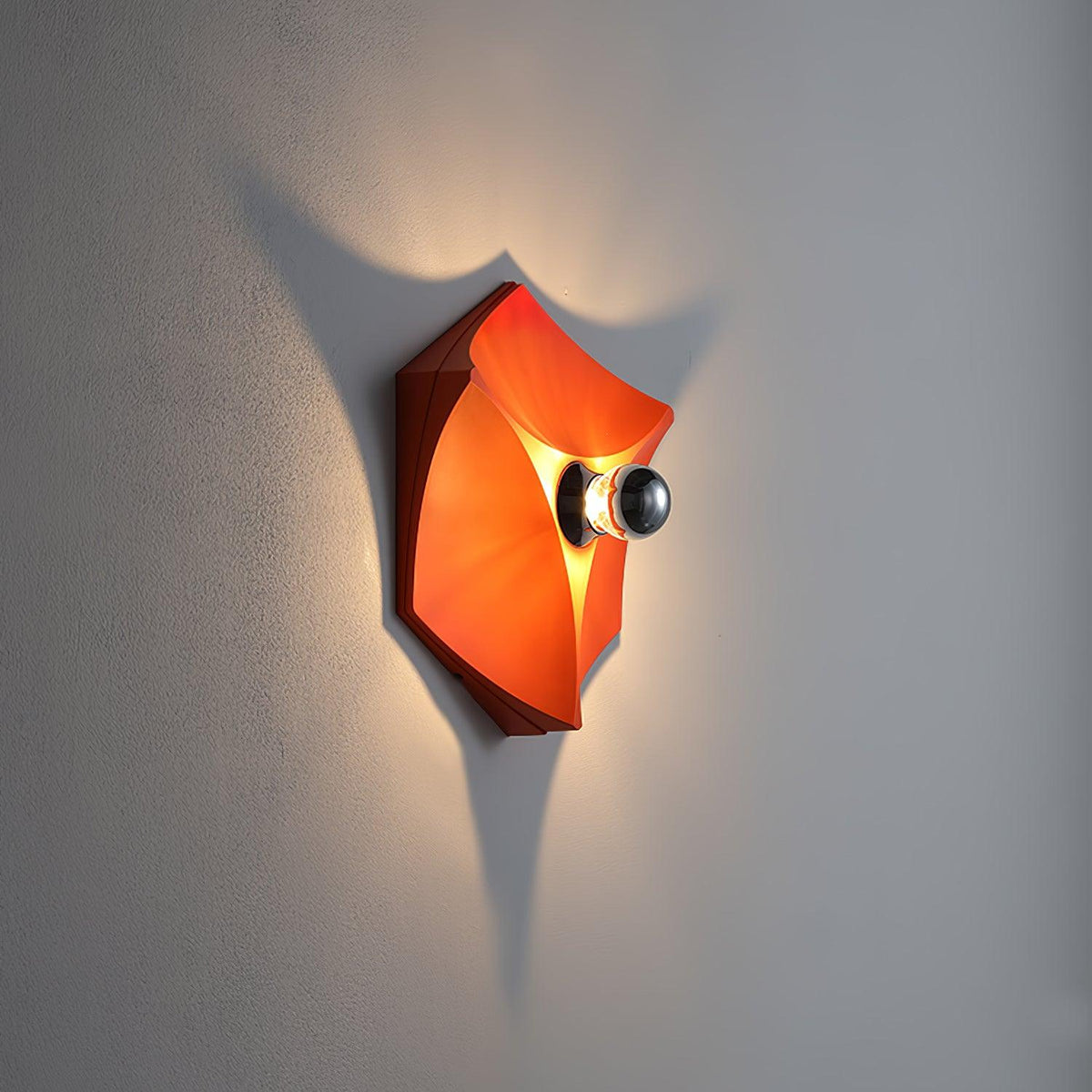 Pentagon Contemporary Polycarbonate Wall Lamp
