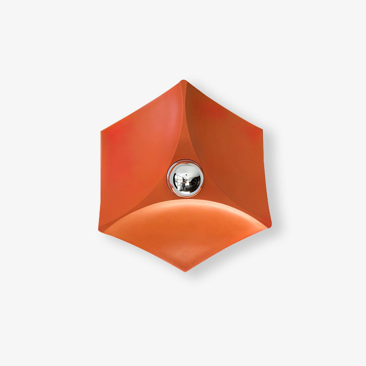 Pentagon Contemporary Polycarbonate Wall Lamp