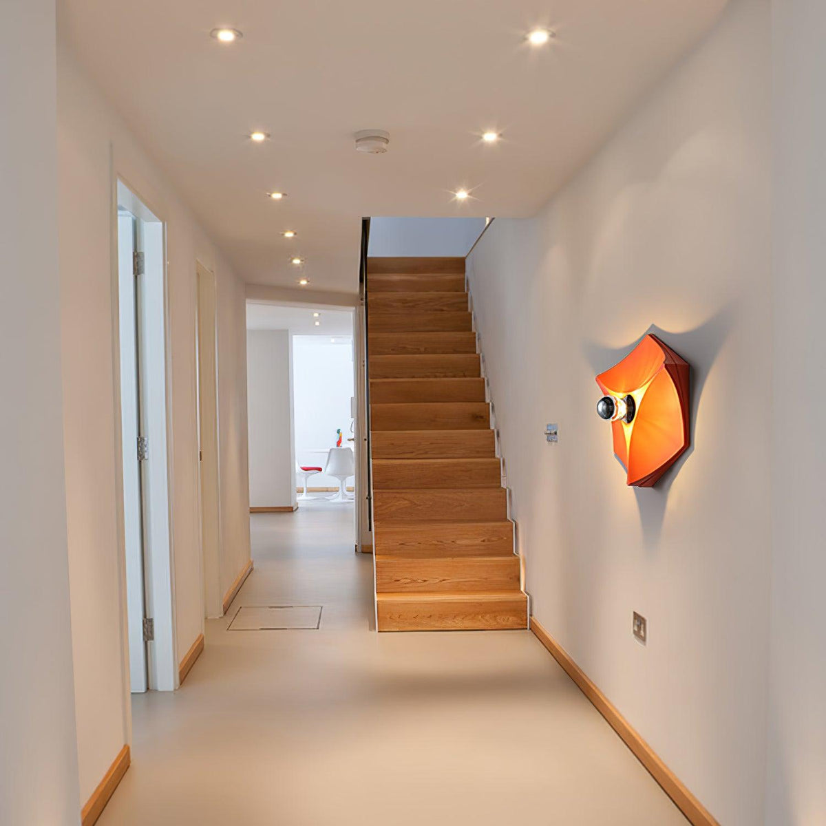 Pentagon Contemporary Polycarbonate Wall Lamp