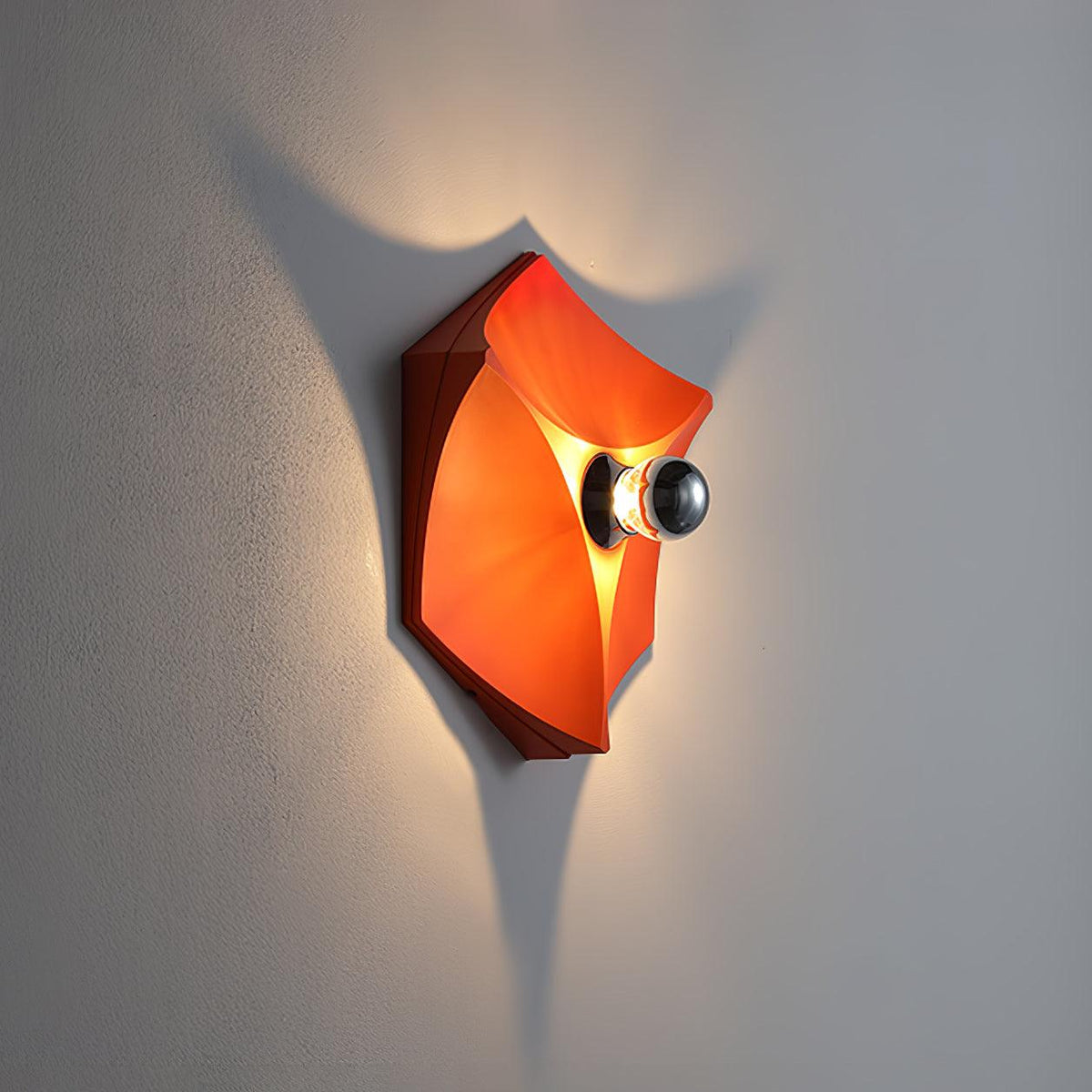 Pentagon Contemporary Polycarbonate Wall Lamp